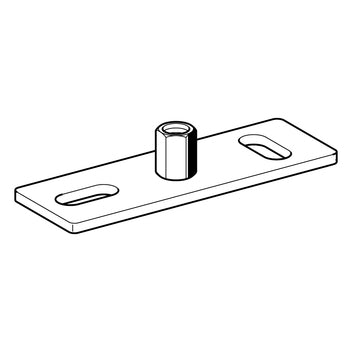 M10 Base Plate Zinc