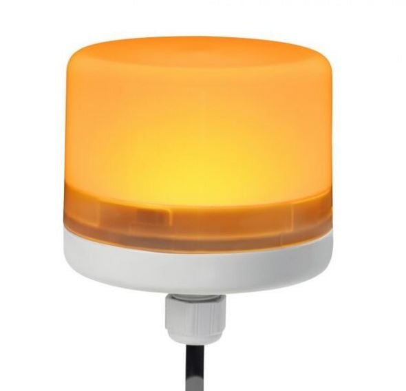 Beacon LED Steady 70mm IP66 Amber