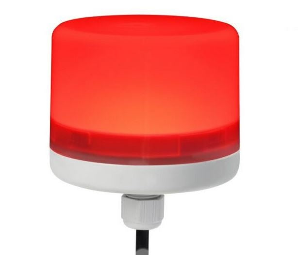 Beacon LED Steady 70mm IP66 Red
