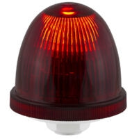 Ovolux LED Beacon Red Multi Function 12-24V AC/DC