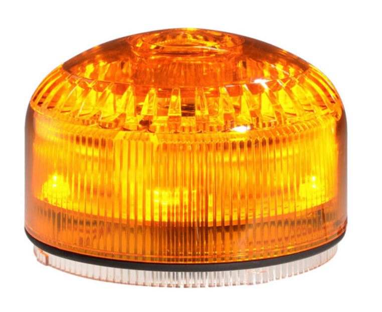 M-Line LED Beacon / Sounder Amber 12/24V AC/DC
