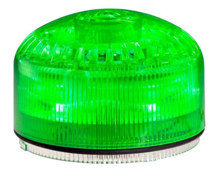 M-Line LED Beacon / Sounder Green 12/24V AC/DC