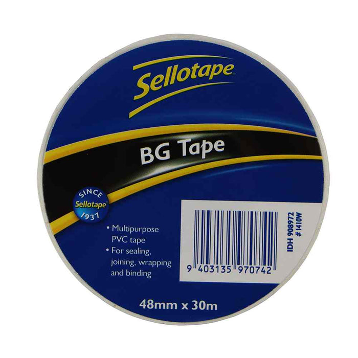 BG Tape 48mm White 30m