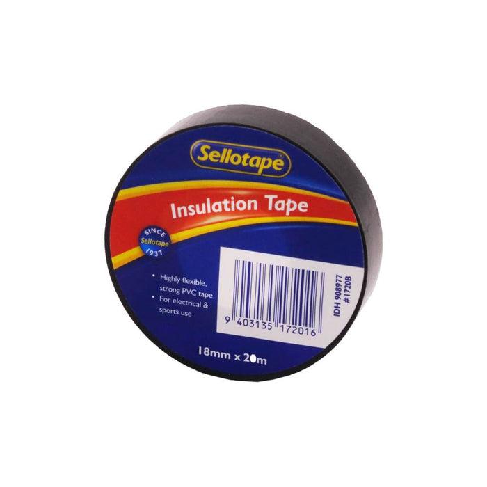 Insulation Tape Flame Retardant Black 20m