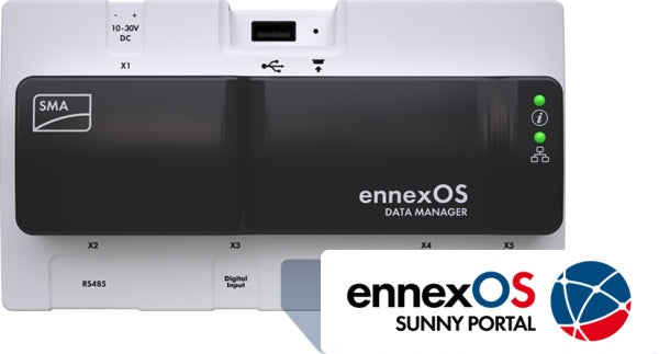 Data Manager M for Monitoring & Control Of SMA Inverters