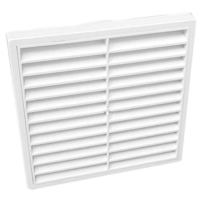 Grill 150mm Fixed White