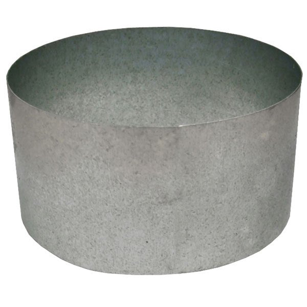 Duct Joiner 200mm Spigot Extender Galv