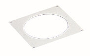 Ceiling Plate 100mm White