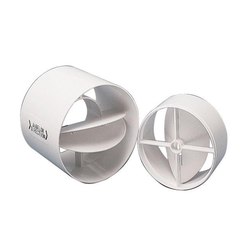 Slide valve, round air duct