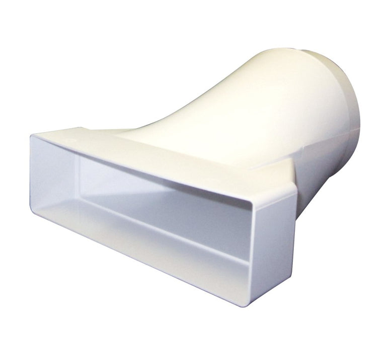Flat Channel 204 x 60 Round Adaptor 125mm 55700