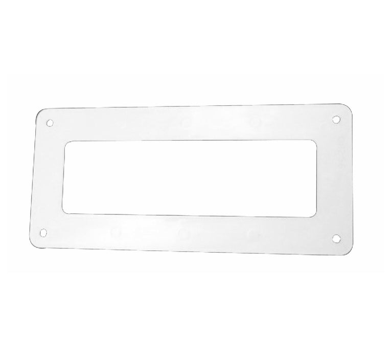 Flat Channel 204 x 60 Wall Plate Rectangular 51150