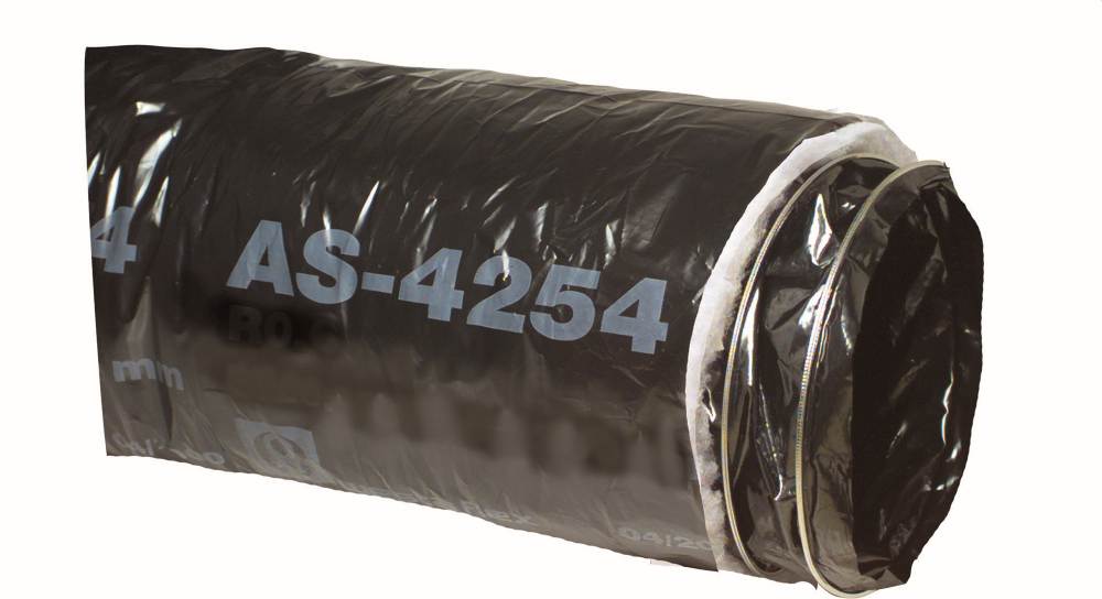 Unilock Insulated Duct 200mm x 6m Yellow