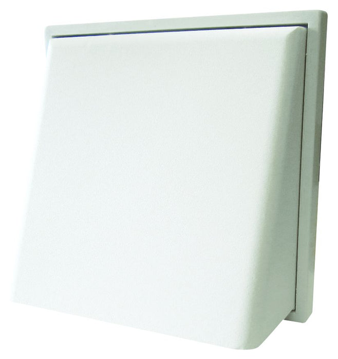 Cowl 100mm Weatherproof White Bagged