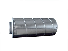 Sound absorber round air duct