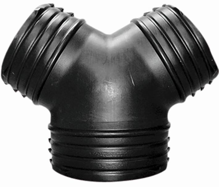 Y-Joint 125mm PVC