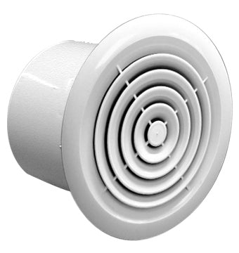 Ceiling Grill 100mm Circular White
