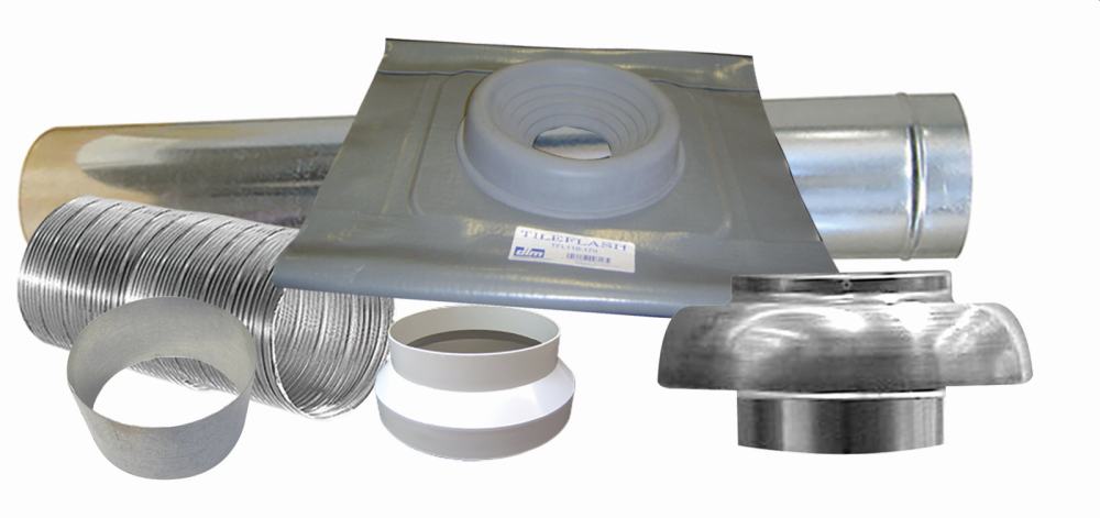 Rangehood Kit 150mm Roof Tile