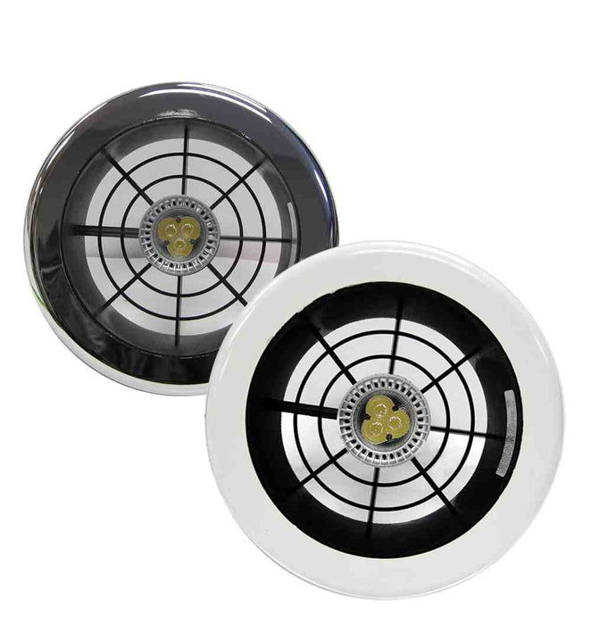 Extract-A-LED Diffuser 150mm White with Lamp
