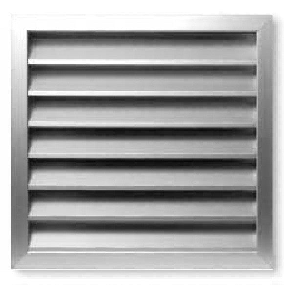 Grill 200mm x 200mm Louvre Weatherproof Aluminium