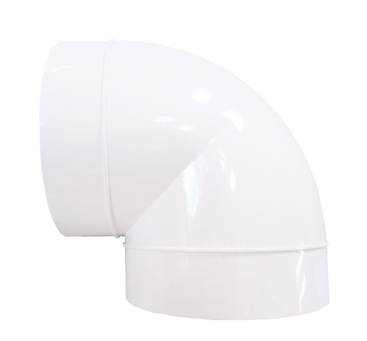 Bend 125mm PVC Round 90Degree