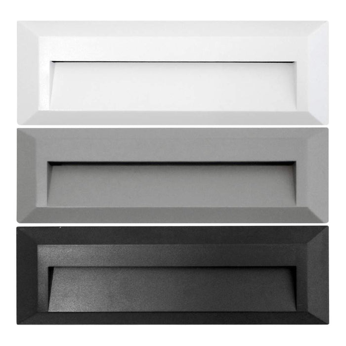 LED Washer 3.5W 4k Horizontal Black/White/Silver IP54