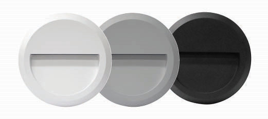 LED Washer 2W 4k Round Black/White/Silver IP54