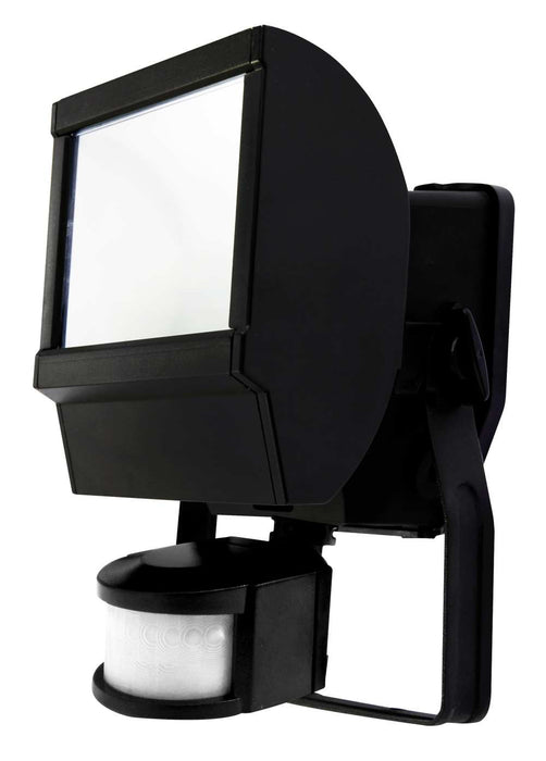Reflect LED Floodlight PIR 12W Black IP55
