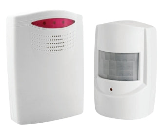 Visichime Wireless PIR Alarm 8m Sensing Distance IP44