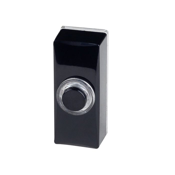 Quasar Bellpush 0-24vdc Lit Black