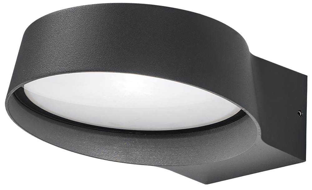 Tekapo Bulkhead LED 12W Black IP54
