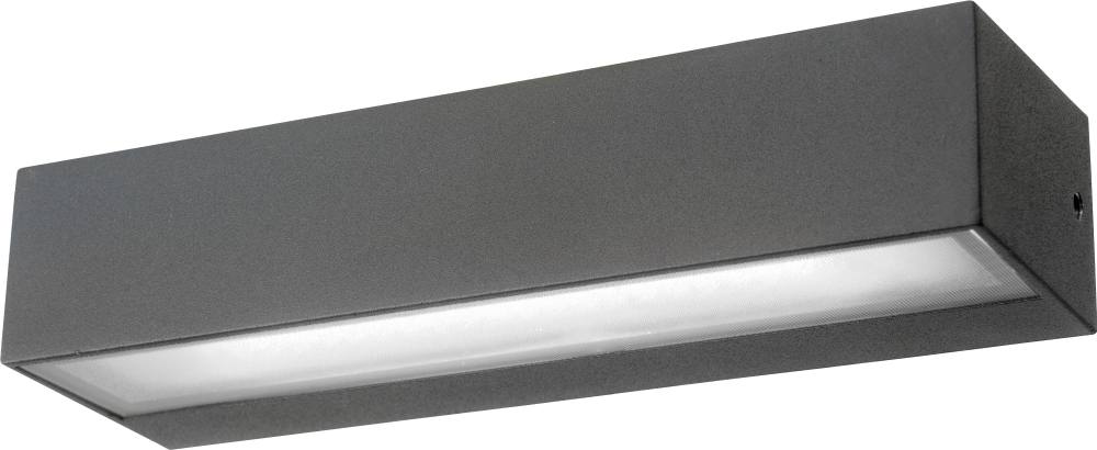 Tarawera LED Up/Down Light 2 x 8W 3k Anthracite IP65