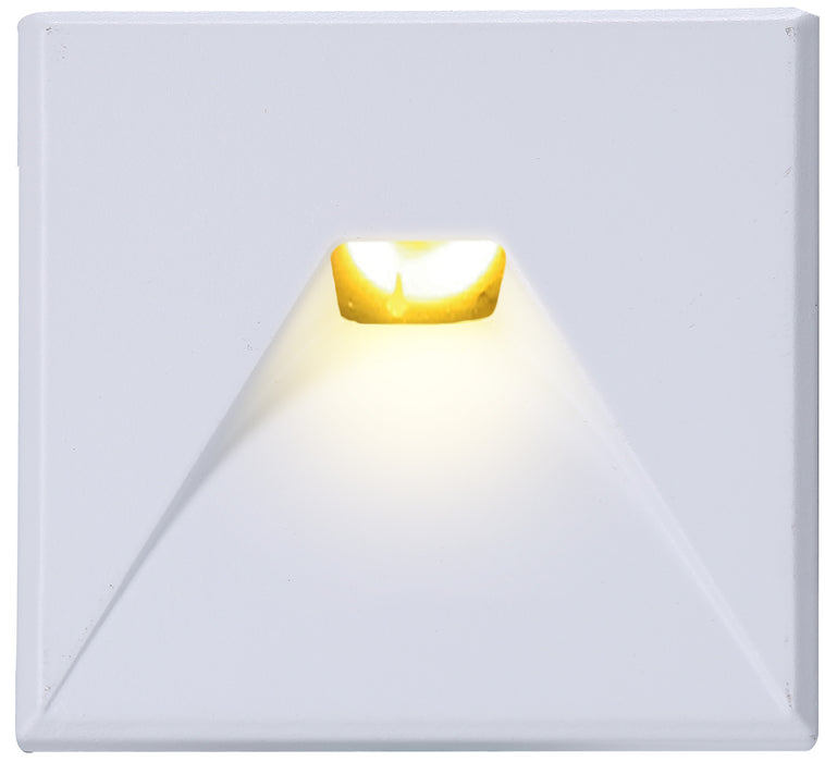 Waitomo Steplight 3W 50Hz 3CCT Square White IP44