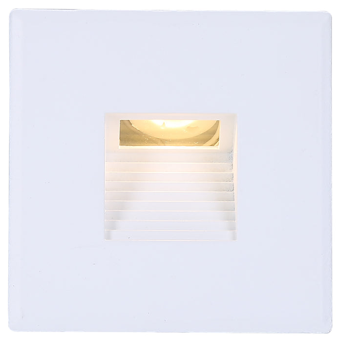 Waitomo Steplight 3W 50Hz 3CCT Square Tier White IP44