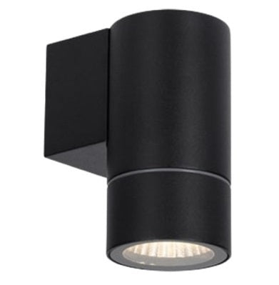 Ruapehu  LED Up/Down Light 1 x 7W 3k Black IP65