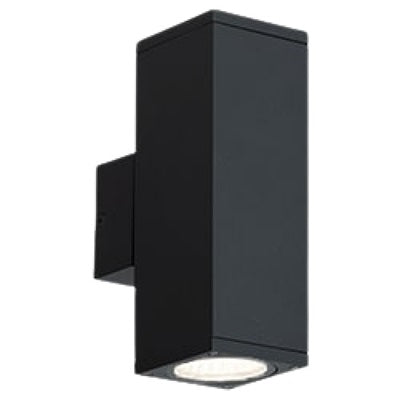 Tutoko LED Up/Down Light 2 x 6W 3k Black IP65