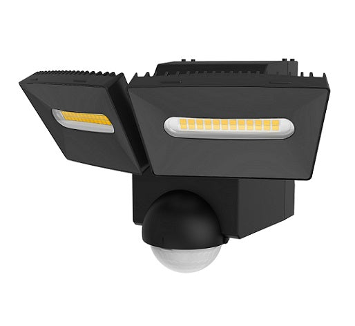 Ultrabright Sensor Floodlight 750lm 3k Black IP44