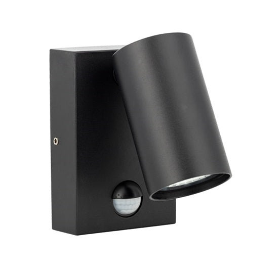Ecospot Elite 1 x 8W 3CCT PIR Black IP55