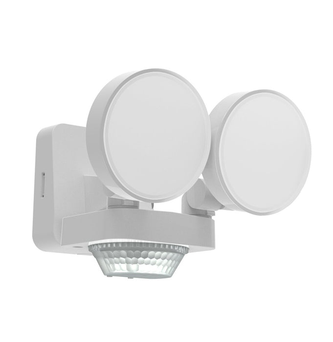 Decosense Twinspot LED PIR Spotlight 2 x 8W White IP55