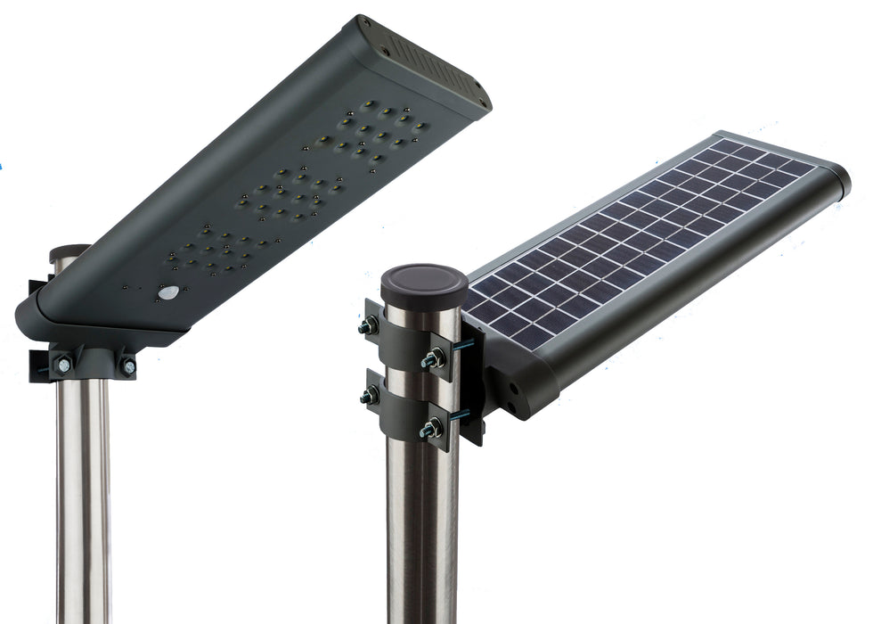 Eclipse Street Light All-In-One Solar 24W Anthracite