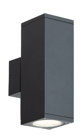 Tutoko LED Wall Up/Downlight 2 x 6W 3000K Anthracite IP65