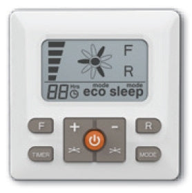 Skyfan DC Ceiling Fan LCD Wall Control