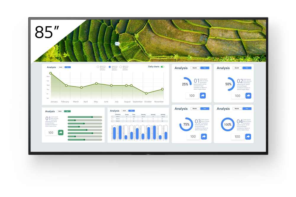 Bravia Display FW85BZ40L 85in 4K UHD TV
