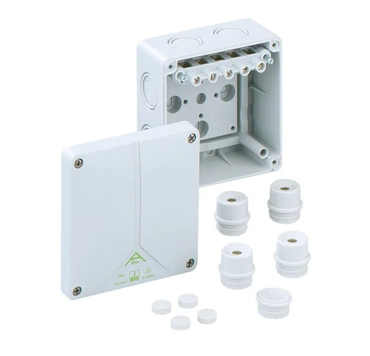 Junction Box 127 x 127 x 70mm with Terminals