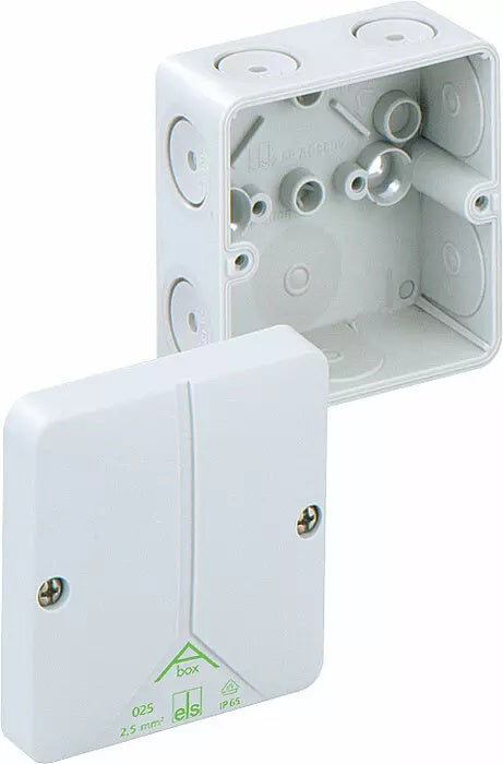 Junction Box 80 x 80 x 52mm Empty