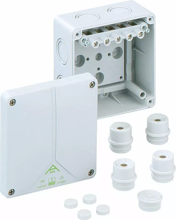 Junction Box 110 x 110 x 67mm with Terminals