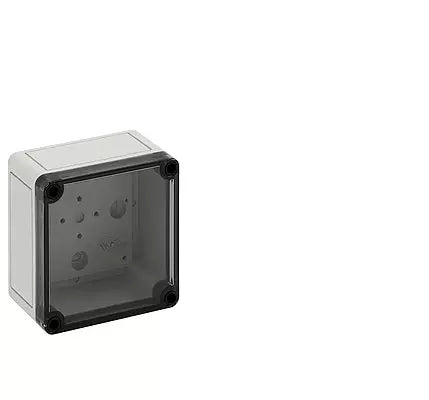 Enclosure 110 x 110 x 70mm Clear IP66