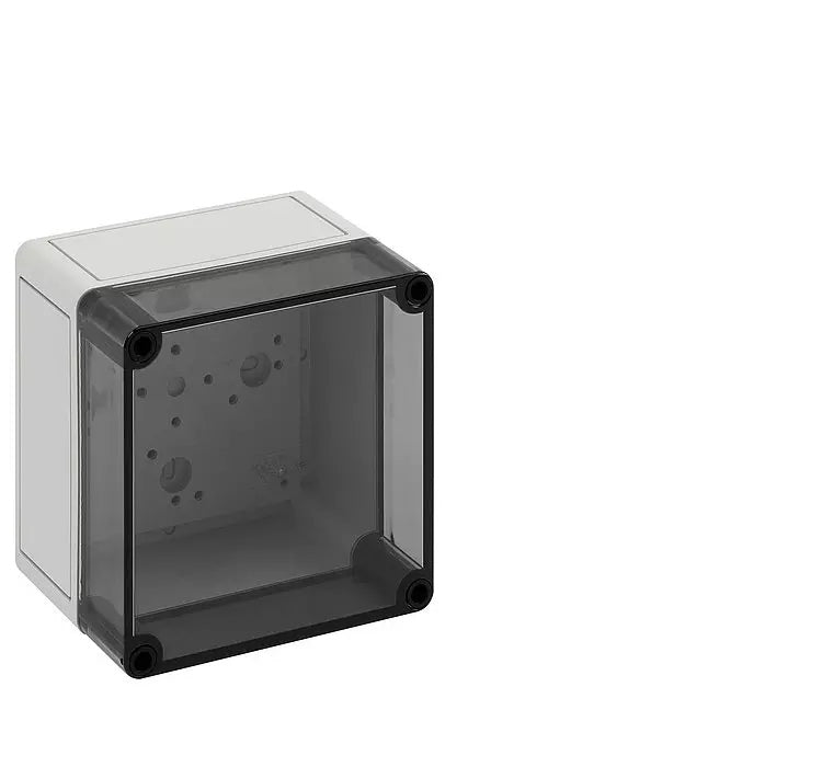 Enclosure 130 x 130 x 100mm Clear IP66