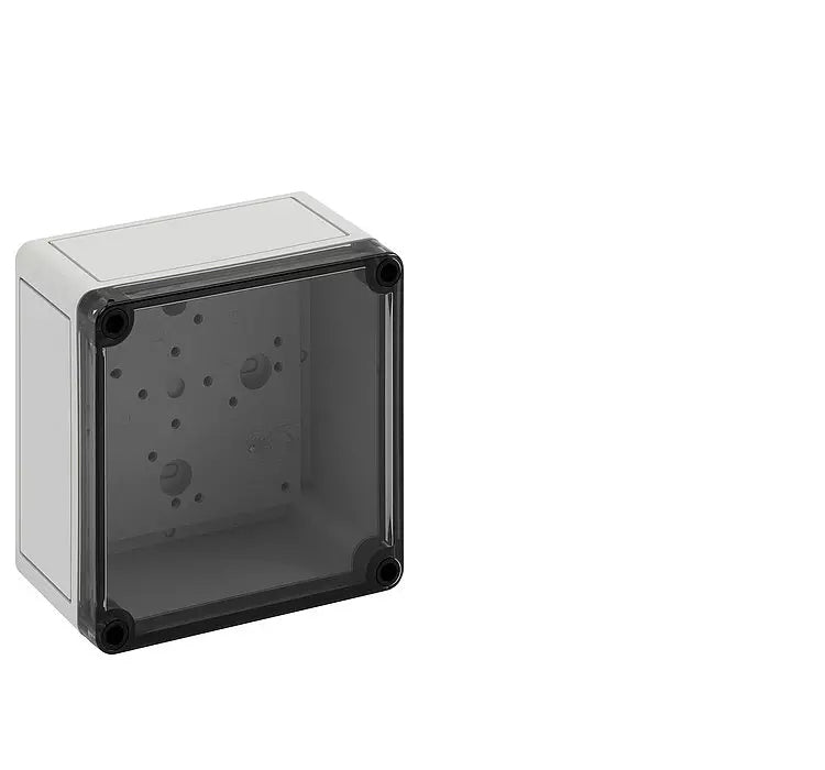 Enclosure 130 x 130 x 70mm Clear IP66