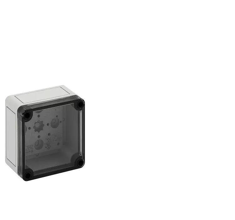 Enclosure 90 x 90 x 60mm Clear IP66