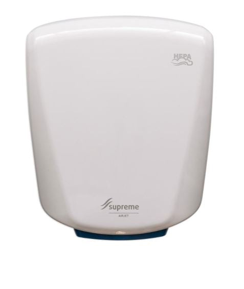 Hand Dryer Airjet 950W HEPA Filter White